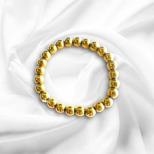Natural Golden Pyrite Bracelet
