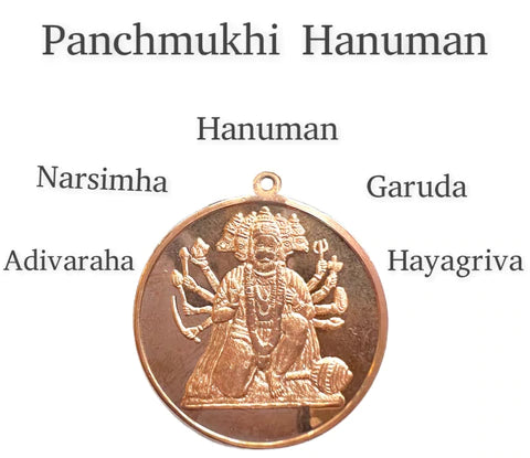 panchmukhi hanuman keychain